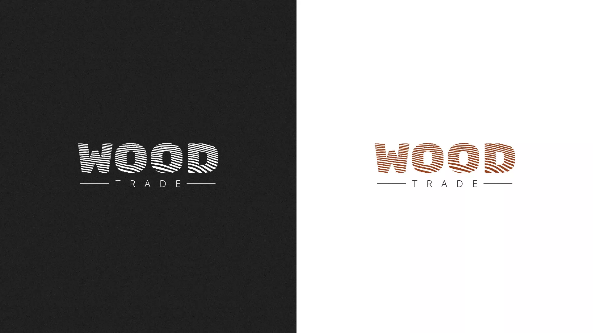 Разработка логотипа для компании «Wood Trade» в Рузаевке
