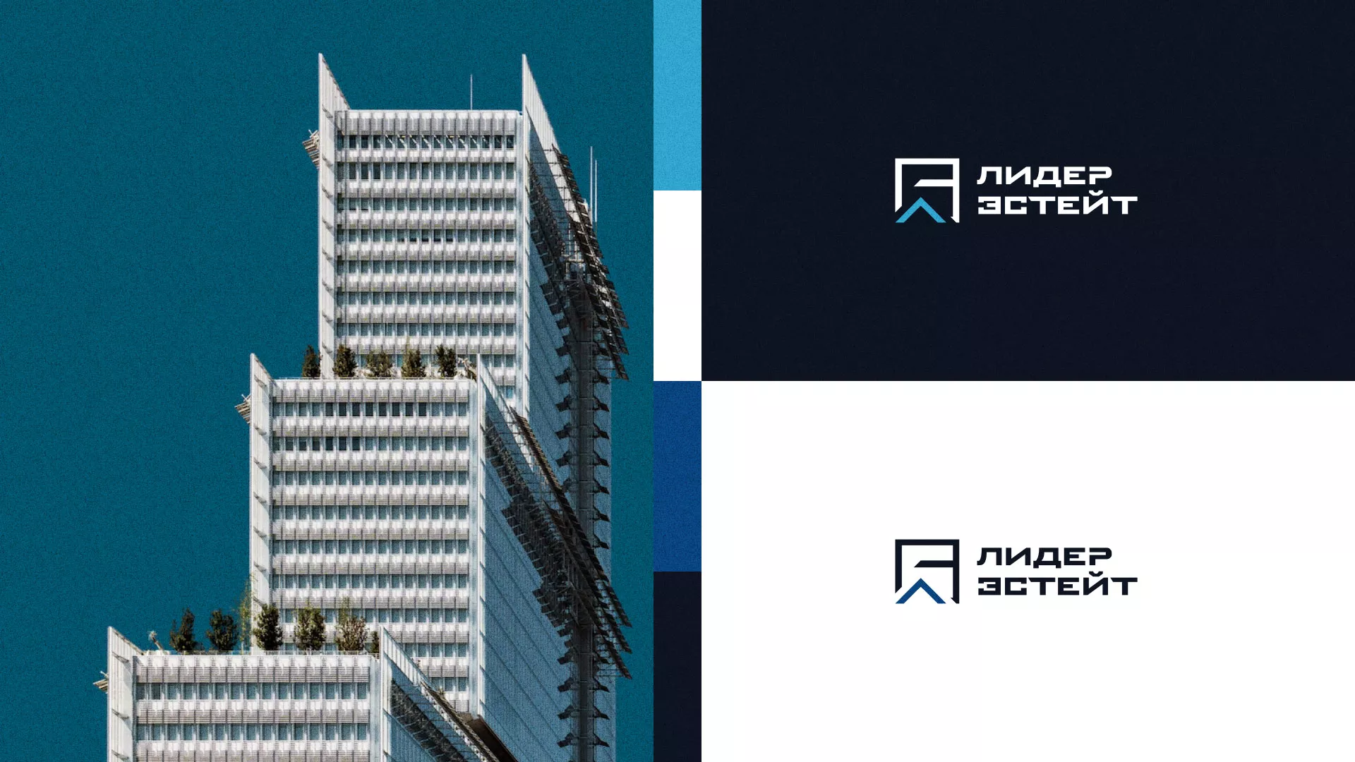 Разработка логотипа агентства недвижимости «Лидер Эстейт» в Рузаевке