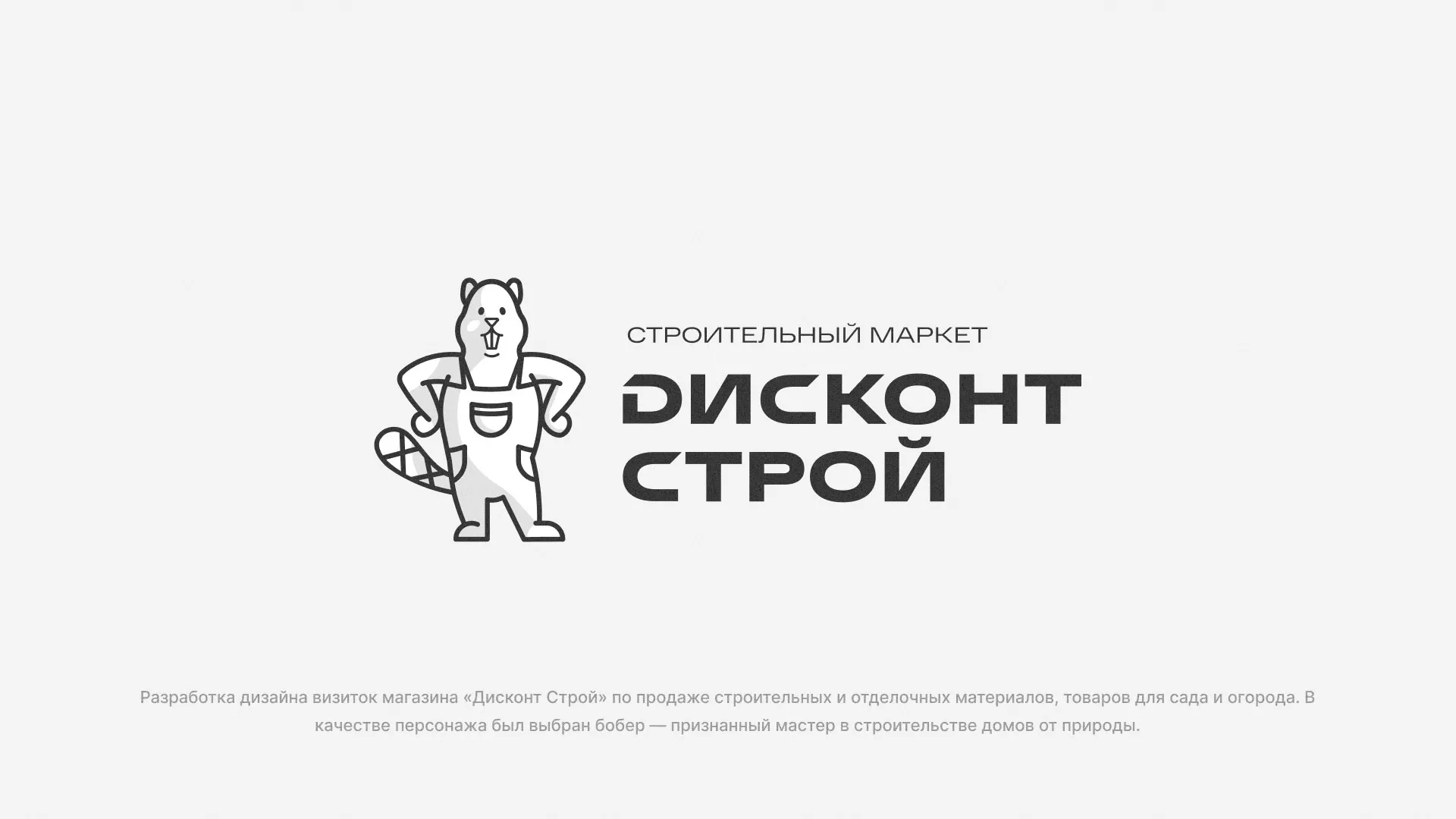 Разработка дизайна визиток магазина «Дисконт Строй» в Рузаевке